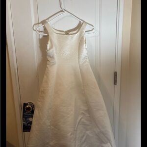 Elegant Cream Kids Dress